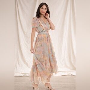 Marciano Pastel Asymmetrical Dress